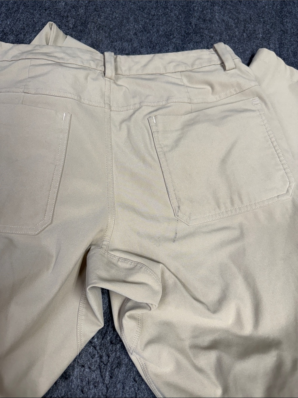 lululemon athletica Beige Stretch Straight-Leg Chinos - Picture 5 of 8